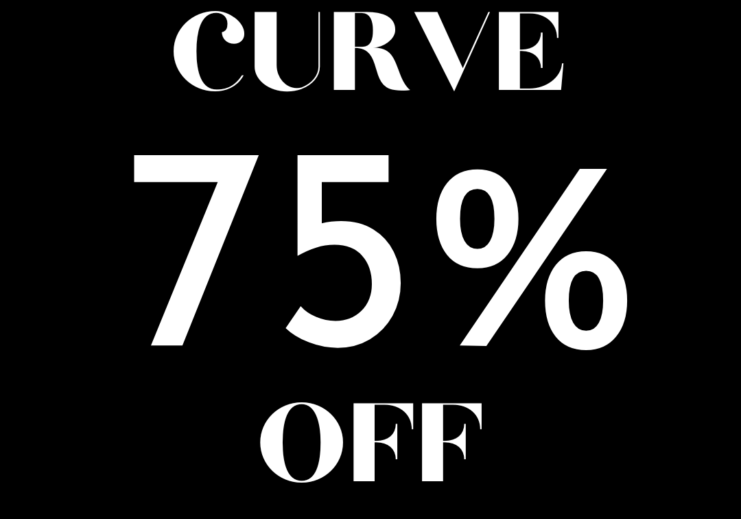 BLOW OUT - CURVE 75% OFF - Style Bar