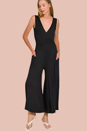 Elara Wrap Jumpsuit - FINAL SALE
