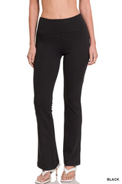 Elevate Foldover Yoga Flare Pants - FINAL SALE