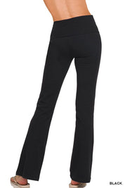 Elevate Foldover Yoga Flare Pants - FINAL SALE