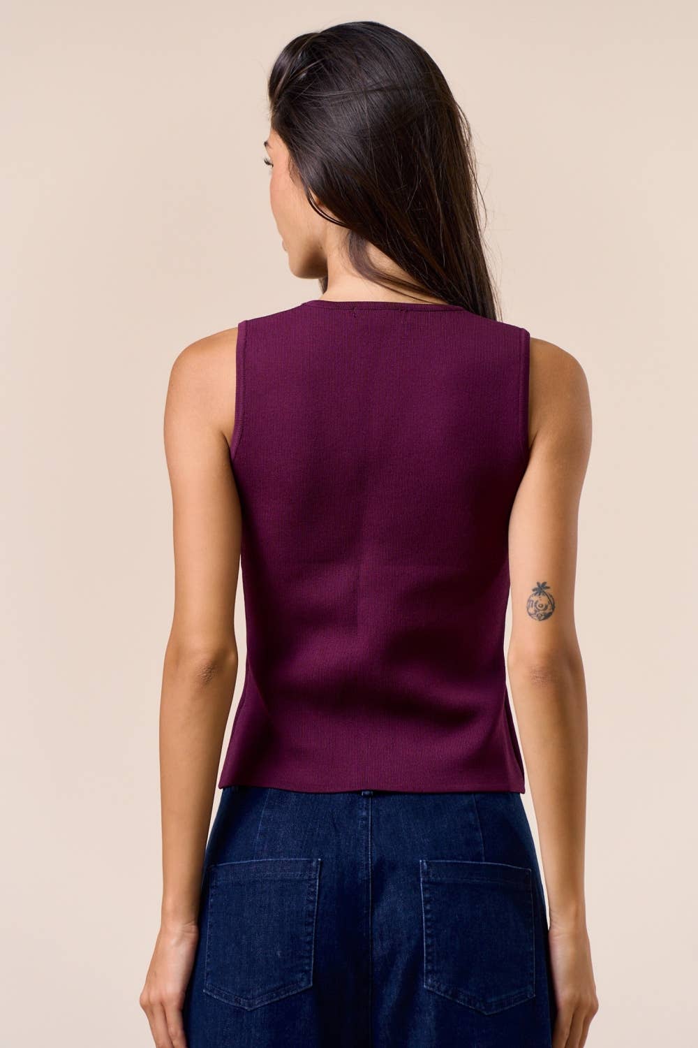 Breeze Knit Sweater Vest