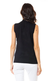 Mila Sleeveless Turtleneck Sweater