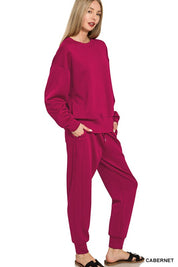 Velocity Scuba Crewneck Pullover & Joggers Set