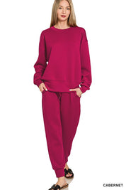 Velocity Scuba Crewneck Pullover & Joggers Set