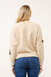 Florie Flower Print Pullover - FINAL SALE