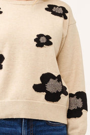 Florie Flower Print Pullover - FINAL SALE