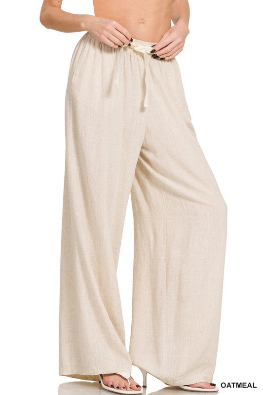 Paloma Linen Pants - FINAL SALE