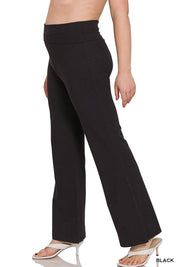 Elevate Foldover Yoga Flare Pants - FINAL SALE