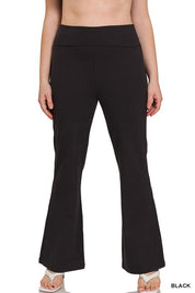 Elevate Foldover Yoga Flare Pants - FINAL SALE