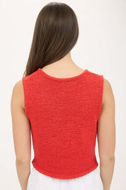 Juno Tie Front Vest - FINAL SALE