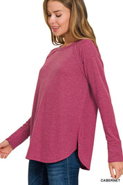 Rhea Waffle Long Sleeve