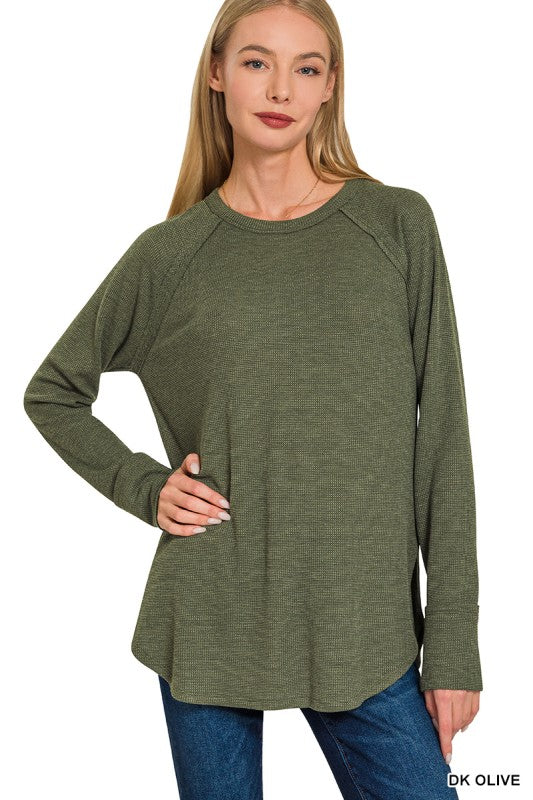 Rhea Waffle Long Sleeve
