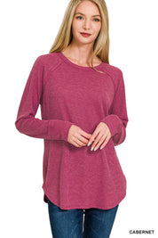 Rhea Waffle Long Sleeve