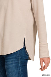 Rhea Waffle Long Sleeve
