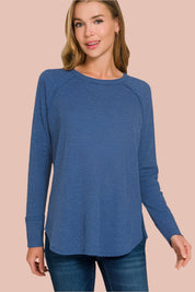 Rhea Waffle Long Sleeve