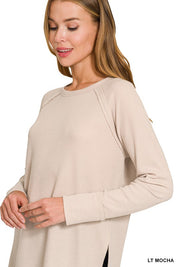 Rhea Waffle Long Sleeve