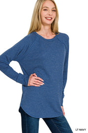 Rhea Waffle Long Sleeve