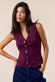 Breeze Knit Sweater Vest