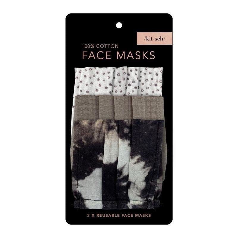 Cotton Face Mask 3pk - Neutrals - Style Bar