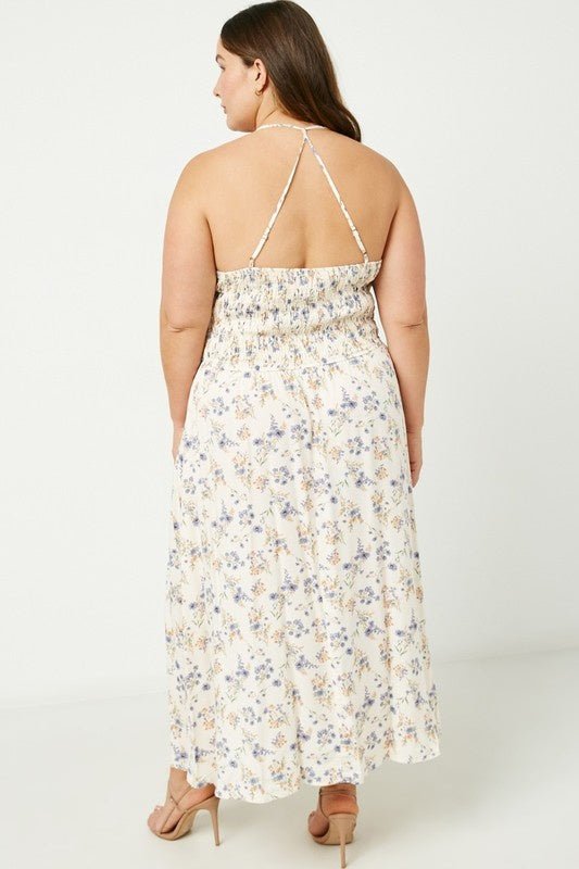 Iris Halter Neck Maxi Dress - Style Bar