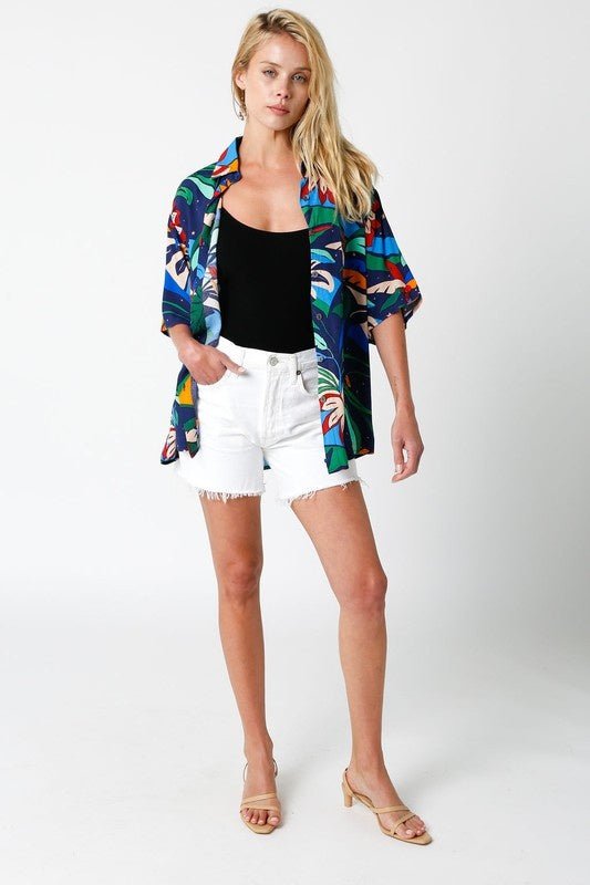 Kaylani Half Sleeve Top - Style Bar