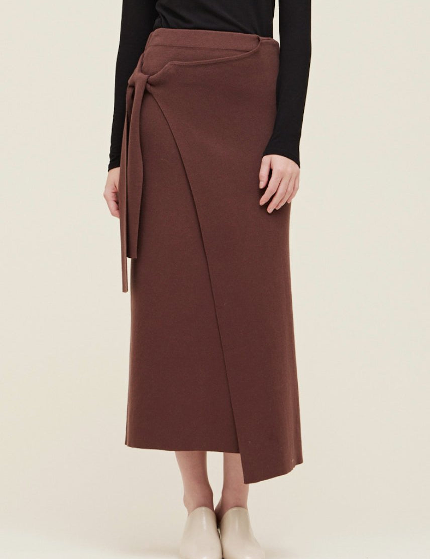 Keira Knit Wrap Skirt - Style Bar