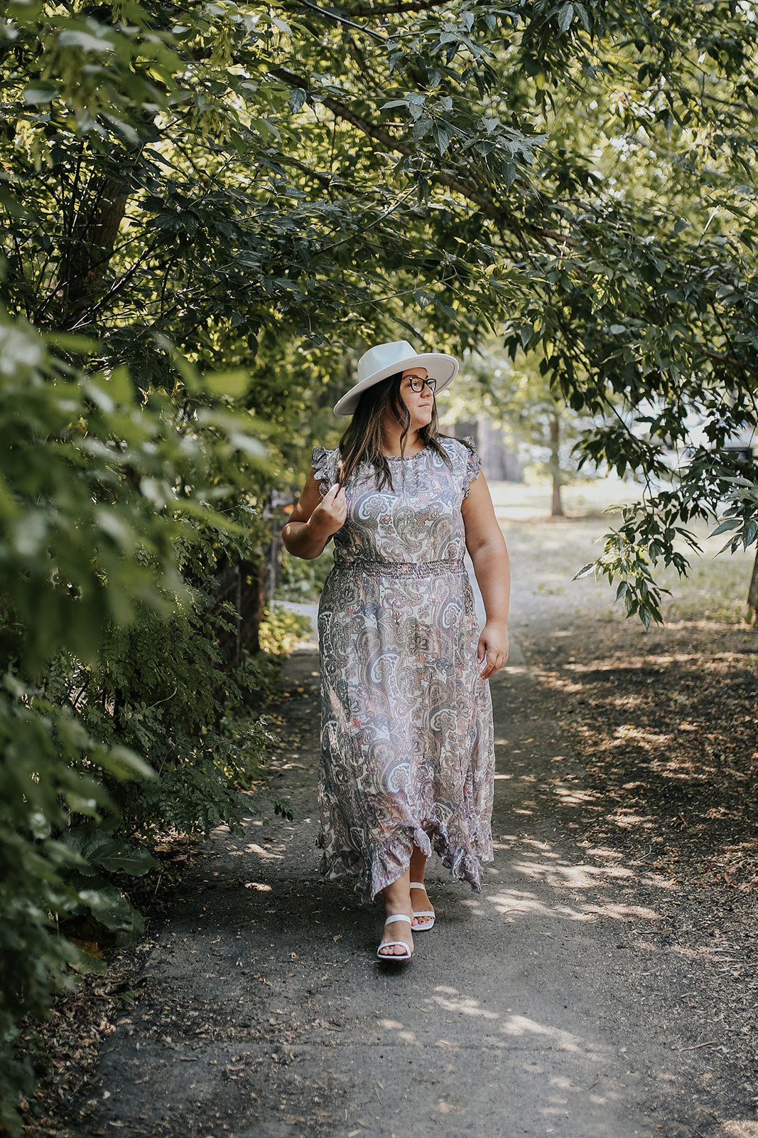 Paisley Ruffle Dress - Style Bar