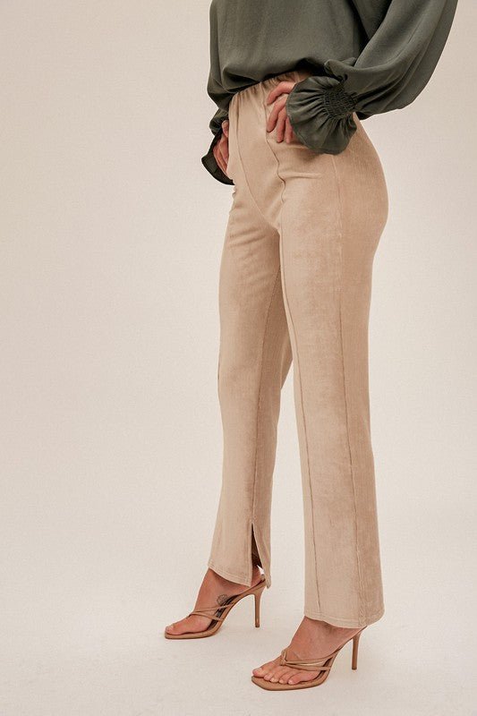 Raven Split Hem Pant - Style Bar