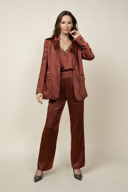 Rhys Satin Trouser - Style Bar