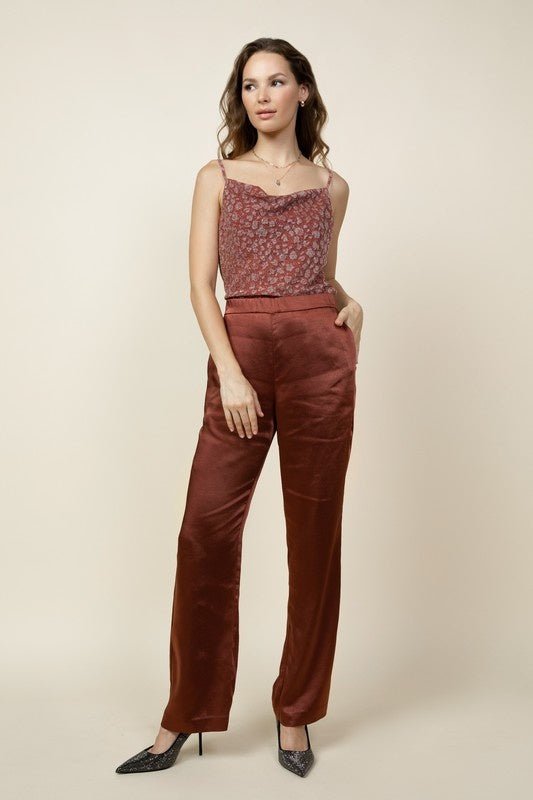 Rhys Satin Trouser - Style Bar