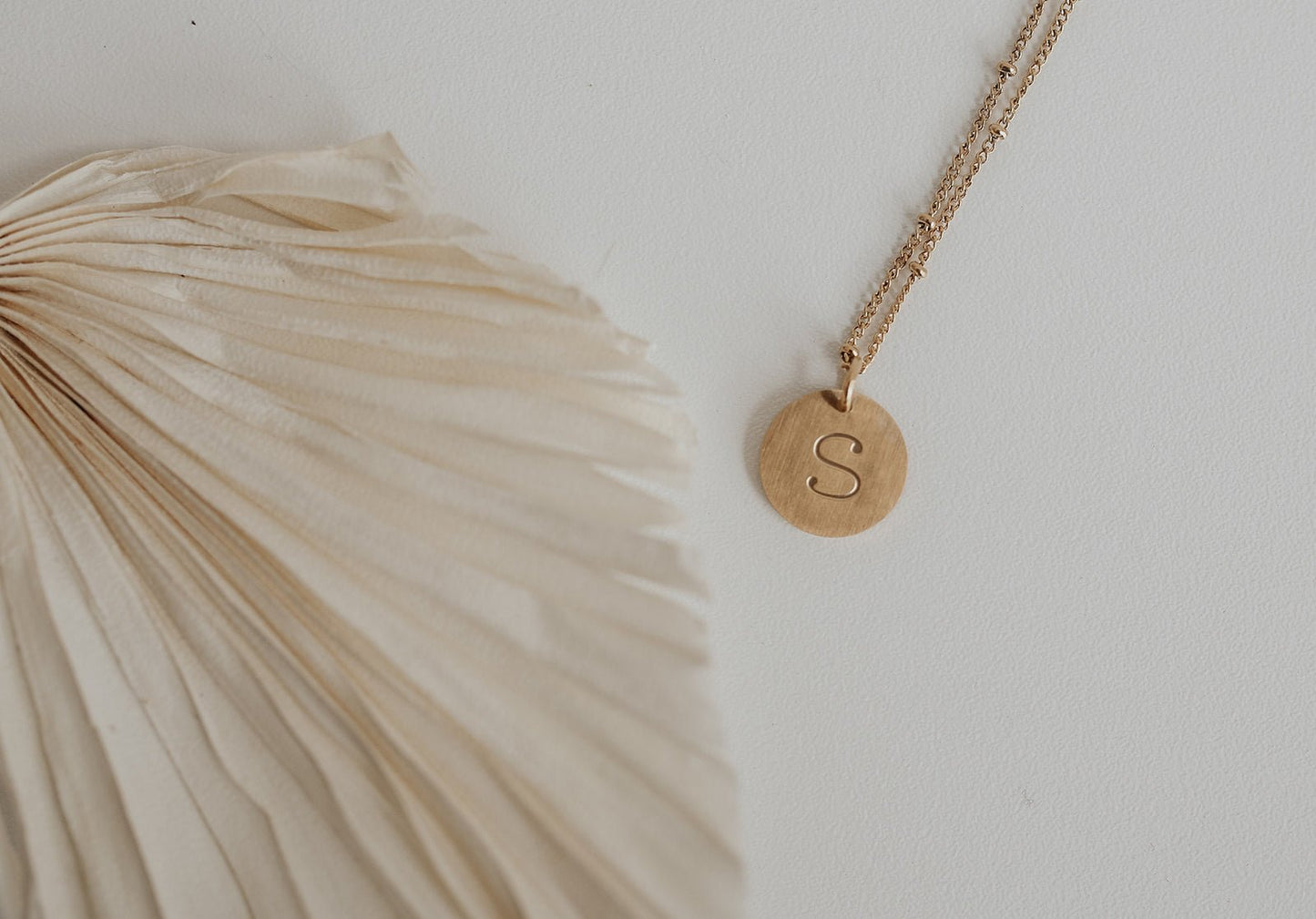 Singular Charm Initial Necklace - Style Bar