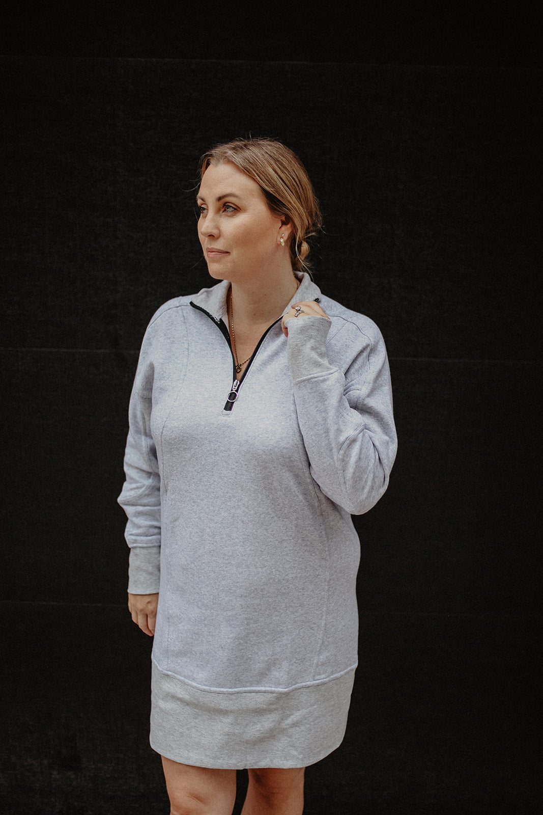 The Sporty Zip Sweatshirt Dress: A Perfect Blend of Style and Comfort - Style Bar