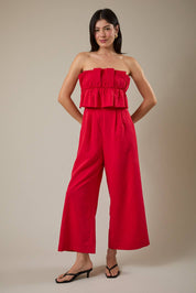 Celine Ruffle Jumpsuit
