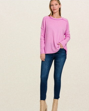 Haven Ribbed Hi-Low Sweater
