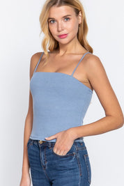 Ava Essential Ribbed Cami
