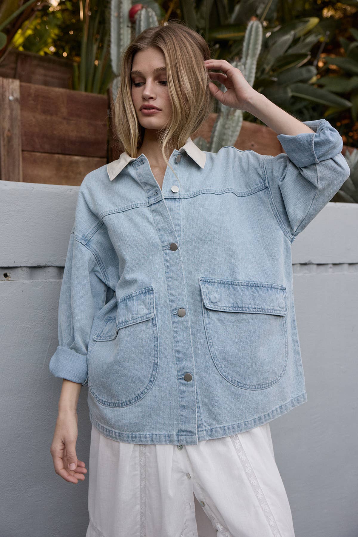 Winslow Contrast Denim Jacket