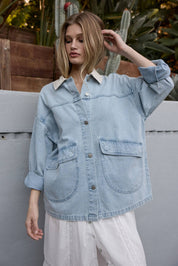 Winslow Contrast Denim Jacket