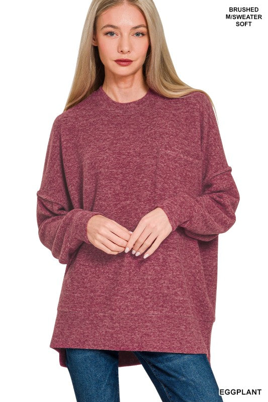 Haven Brushed Oversized Sweater