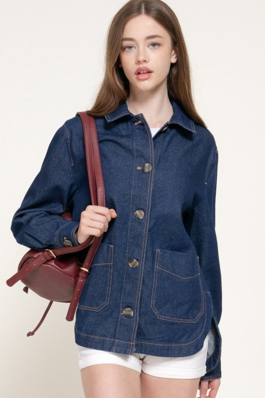 Fallon Denim Chore Jacket