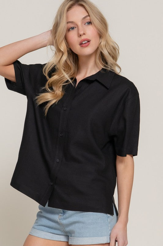 Camille Linen Shirt