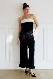 Flounce Ruffle Detail Pants