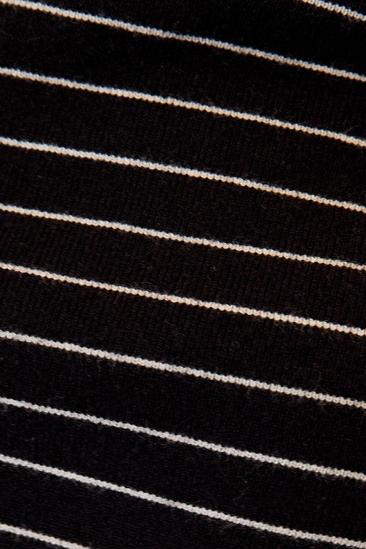 Twine Twisted Stripe Knit Top