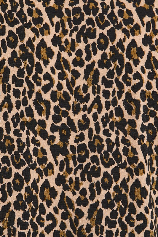 Tawny Long Sleeve Leopard Top