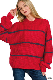 Horizon Oversized Striped Sweater