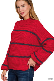 Horizon Oversized Striped Sweater