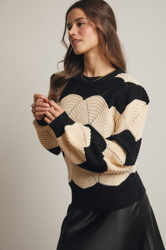 Tidal Wave Knit Pullover