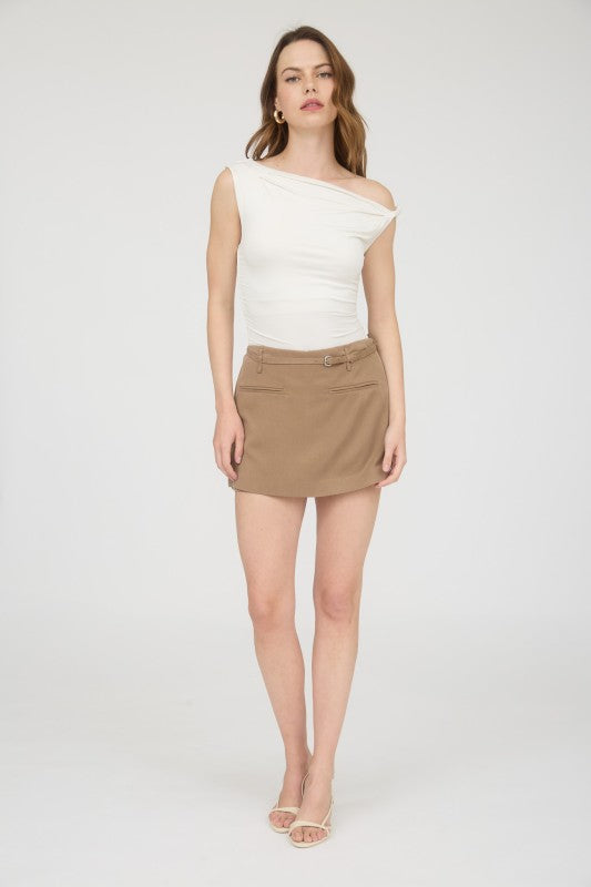 Sloane Asymmetrical Knit Top