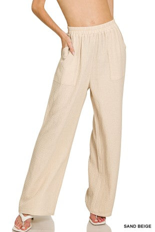 Coastal Ease Linen Pant