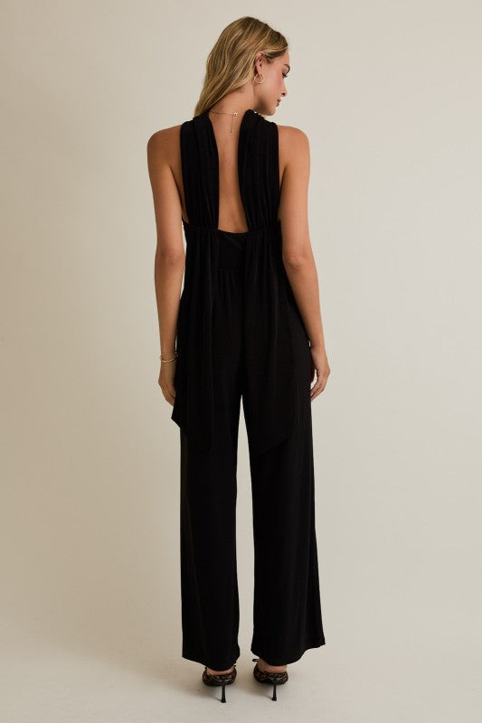 Maren Mock Neck Jumpsuit