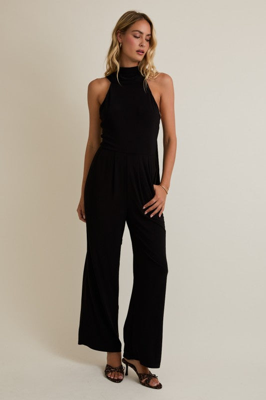 Maren Mock Neck Jumpsuit